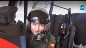 По стъпките на баща си: Испанската принцеса Леонор с първи самостоятелен военен полет