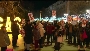 Протести в защита на лева в няколко града у нас