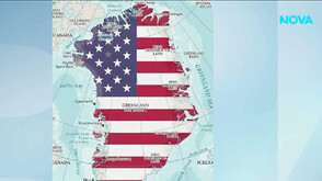 Снимка на Гренландия в цветовете на флага на САЩ предизвика остра реакция от Копенхаген