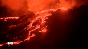 Вулканът Килауеа изхвърли 6-метров фонтан от лава (ВИДЕО)