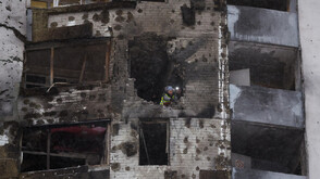 Руски удари с дронове и ракети спряха водата и електричеството в Киев