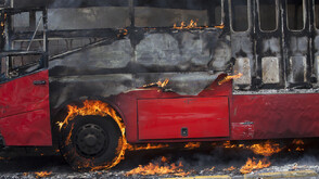 Автобус с туристи се запали на ГКПП "Капъкуле" по посока България - Турция