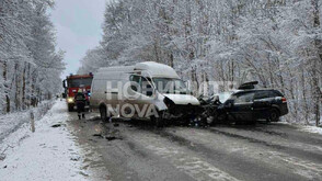 Двама загинали при челен удар на пътя Варна - Бургас