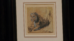 Продадоха за 18 млн. долара рядка скица на лъв на Рембранд (ВИДЕО)