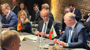 Отбрана, инвестиции и високи технологии - темите на срещите на Росен Желязков с Мелони и Мерц