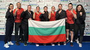 Исторически успех: България с първа европейска титла в бадминтона