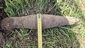 Военнослужещи унищожиха снаряд, открит при изкопни дейности в Старозагорско