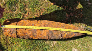 Откриха невзривен снаряд край Казанлък (СНИМКА)