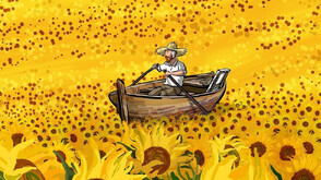 Изкуство за душата: Среща с иранеца, който съживява Ван Гог в XXI век