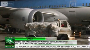 Помощ с лекарства и техника пристигна в Куба