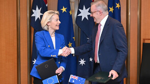 ЕС и Австралия договориха търговска сделка и обявиха партньорство в областта на отбраната