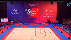 Българските грации на Световната купа по художествена гимнастика в София