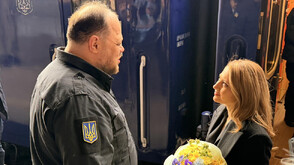 Рая Назарян на посещение в Киев