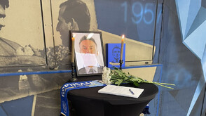 ФК „Левски“ обособи траурен кът в памет на Борислав Михайлов (СНИМКИ)