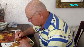 С четка и вяра срещу болестта: Историята на Георги Цветков, който рисува икони