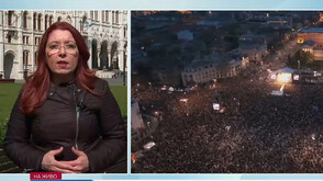 Броени часове преди изборите в Унгария хиляди на протест срещу Орбан