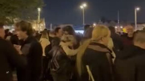 Победен митинг на „Тиса“ след първите резултати от изборите в Унгария