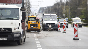 Продължават ремонтните дейности по трасето на Джиро д’Италия в София