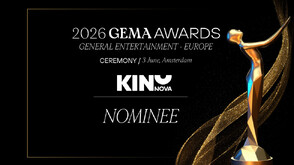 Новата визуална идентичност на KINO NOVA с номинация от престижните GEMA Awards