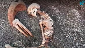 Археолози възстановиха външния вид на жертва на изригването на Везувий