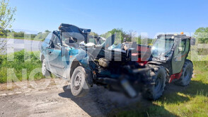 Шофьор загина след удар на кола в трактор в Пловдивско (СНИМКИ)