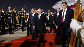 Владимир Путин пристигна на двудневно държавно посещение в Китай