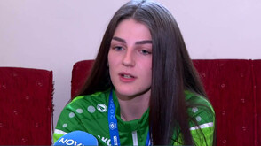Теодора Цанева е европейска вицешампионка по карате