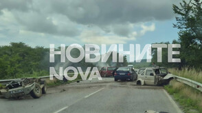 Тежка катастрофа затвори пътя София-Варна край Лясковец (СНИМКА)