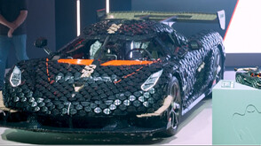 Направиха лимитиран мегаавтомобил в реални размери от блокчета LEGO (ВИДЕО)