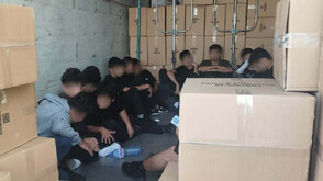Задържаха камион с 18 незаконни мигранти на ГКПП „Видин-Калафат“