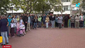 Жива верига срещу багер: Над 500 семейства в Пловдив протестират срещу нов строеж