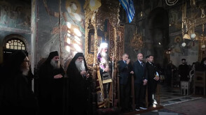 Започна историческата визита на патриарх Даниил на Атон (ВИДЕО)