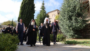 Започна историческата визита на патриарх Даниил на Атон (ВИДЕО)