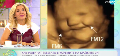 Как реагират бебетата на различни миризми и вкусове, докато са в утробата на майката