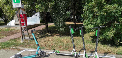 Ограничиха до 5 км/ч движението на електрически тротинетки в софийските паркове