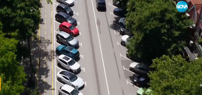 Експеримент на NOVA: Как се паркира след реорганизацията на бул. „Витоша”