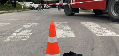 Кола блъсна и уби пешеходец на тротоар във Варна