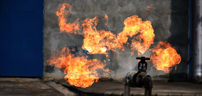 Украински дронове опожариха петролни складове в Азов