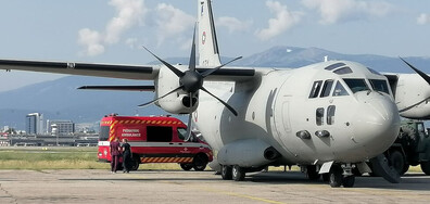 Самолет "Спартан" транспортира пациент до Мюнхен