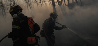 Мълнии подпалиха два горски пожара на остров Тасос