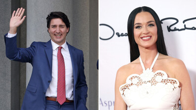 Кейти Пери и Джъстин Трюдо - хванати за ръце по време на събитие в Париж (ВИДЕО+СНИМКИ)