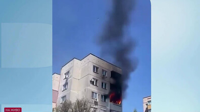 Евакуация в жилищен блок в Пловдив заради пожар