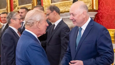 Желязков разговаря с крал Чарлз III, покани го да посети страната ни отново