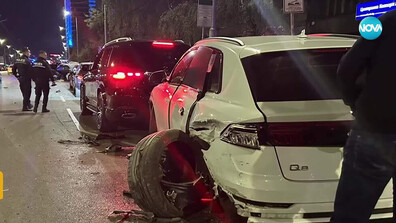 Как се стигна до инцидента, при който шофьор помете паркирани коли в София