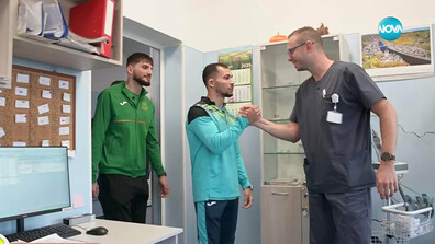 Боксьорите Рами Киуан и Радослав Росенов – на крака при лекарите, за да им благодарят