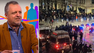 Доц. Милен Иванов: Полицията се справи прилично с протеста в София