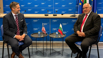 Бойко Борисов се срещна с Кристофър Смит
