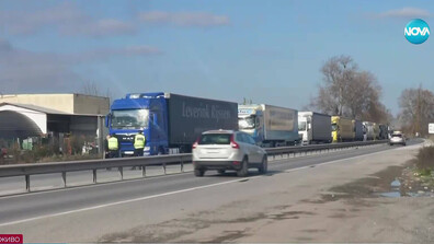 Гръцките фермери отново спряха трафика на камиони между България и Гърция при „Кулата”