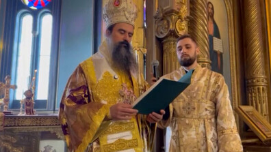 Патриарх Даниил води литургията в българската църква „Св. Стефан” в Истанбул