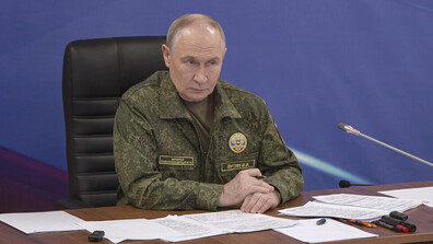Путин посети команден пункт на руските сили в Украйна